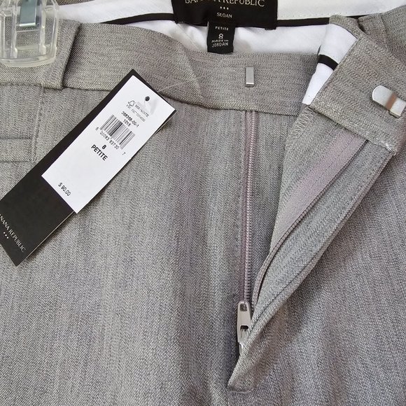 Banana Republic Factory Sloan Slim Pant - heather grey - Picture 3 of 3